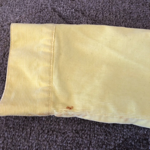 Theory yellow corduroy jacket/blazer sz s - Picture 5 of 8